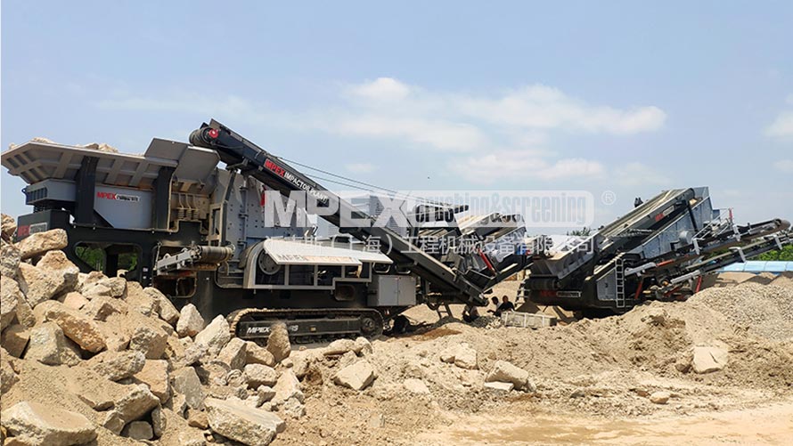 派克斯建筑垃圾移動(dòng)破碎站 派克斯建筑垃圾移動(dòng)破碎站